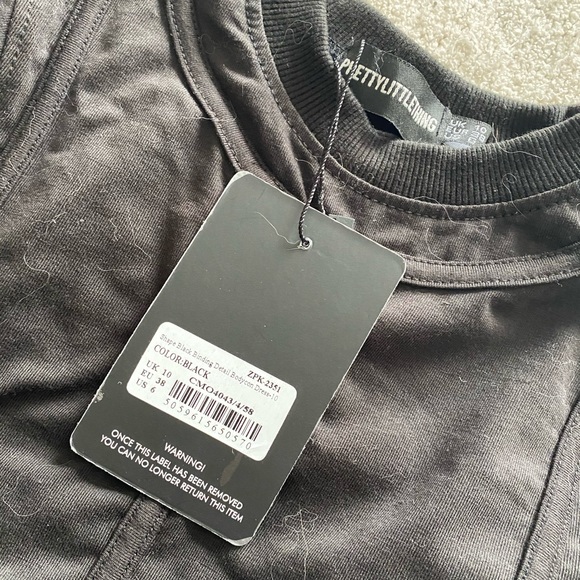 PLT black shape dress, size EXTRA SMALL - Picture 4 of 4